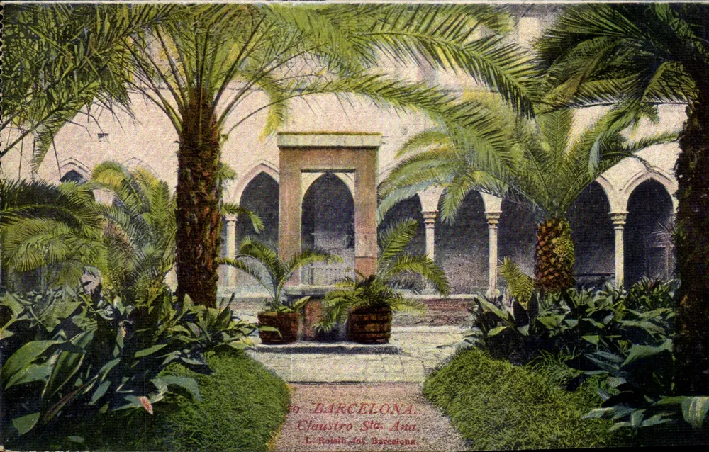 Kloster Santa Ana — Barcelonę — L. Rosell, Jos. Barcelona - Awers