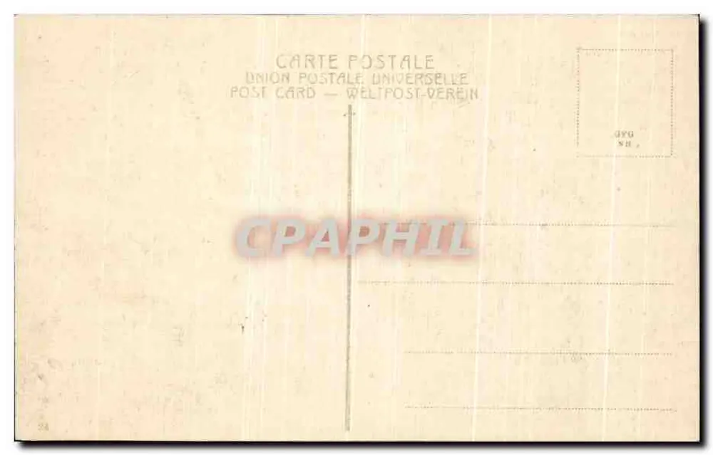 Mt. des Oliviers in Jerusalem — Kapelle der Himmelfahrt — Verlag GPO N°8 - Rückseite