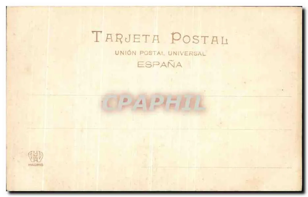 Córdoba — Osteingang der Moschee — Hauser y Menet, Madrid, Nr. 105 - Rückseite