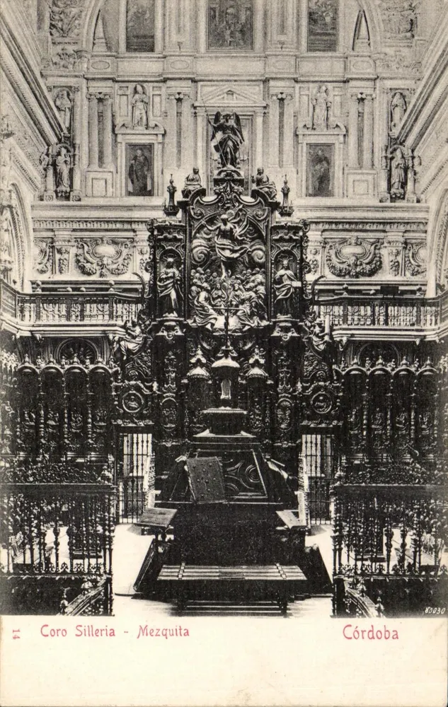 Coro Sillería - Moschee - Córdoba — Stengel & Co., Dresden - Vorderseite