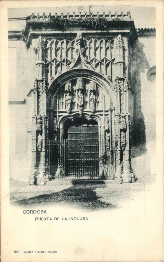 Córdoba — Poort van de Inclusa — Hauser y Menet, Madrid, n° 610 - Voorkant