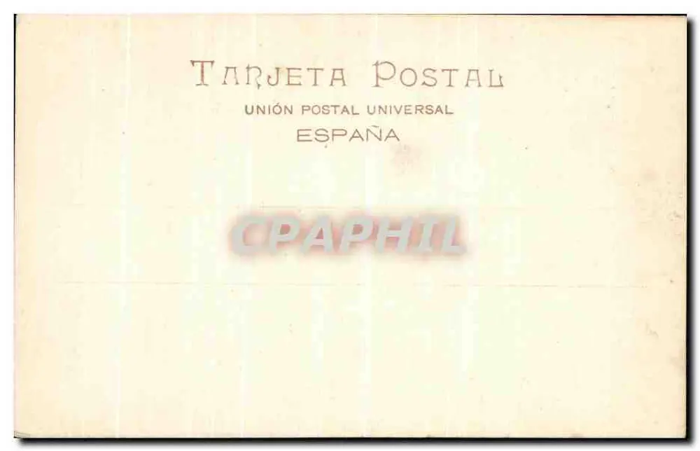Córdoba — Torre da Catedral — Hauser y Menet, Madrid, n° 1091 - Verso