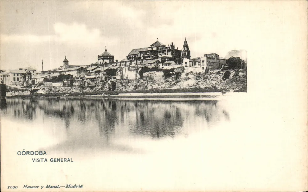 Córdoba — Vista geral — Hauser y Menet, Madrid, n° 1090 - Frente