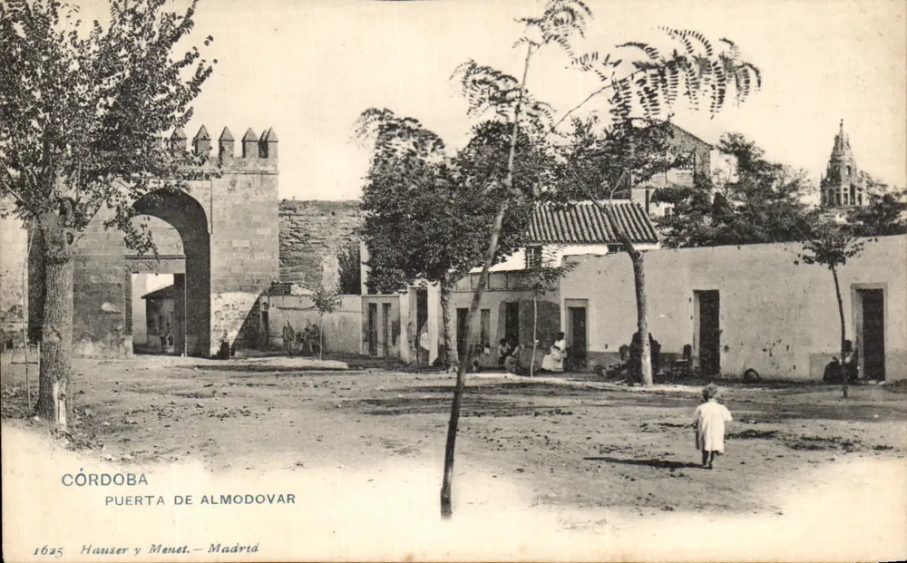 कॉर्डोबा — अलमोडोवार के द्वार — हॉसर एवं मेनेट, मैड्रिड, संख्या 1625 - आगे