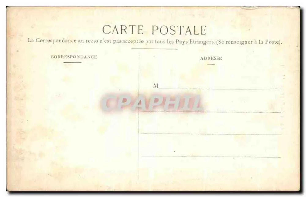 Oase von Ouargla (Algerien) — Impfung von Kindern durch den Militärarzt — kein Verlag oder Nummer sichtbar - Rückseite