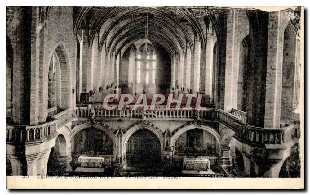Igreja de LA CHAÎNE-D'ILLO — O coro (século XV) - Frente