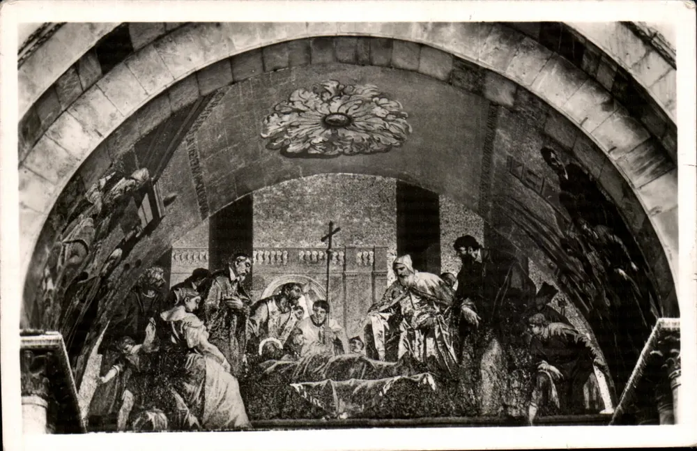Vêneto - Igreja de S. Marco - II mosaico da direita - Leopoldo Dal Pozzo 1728-1729 - Frente