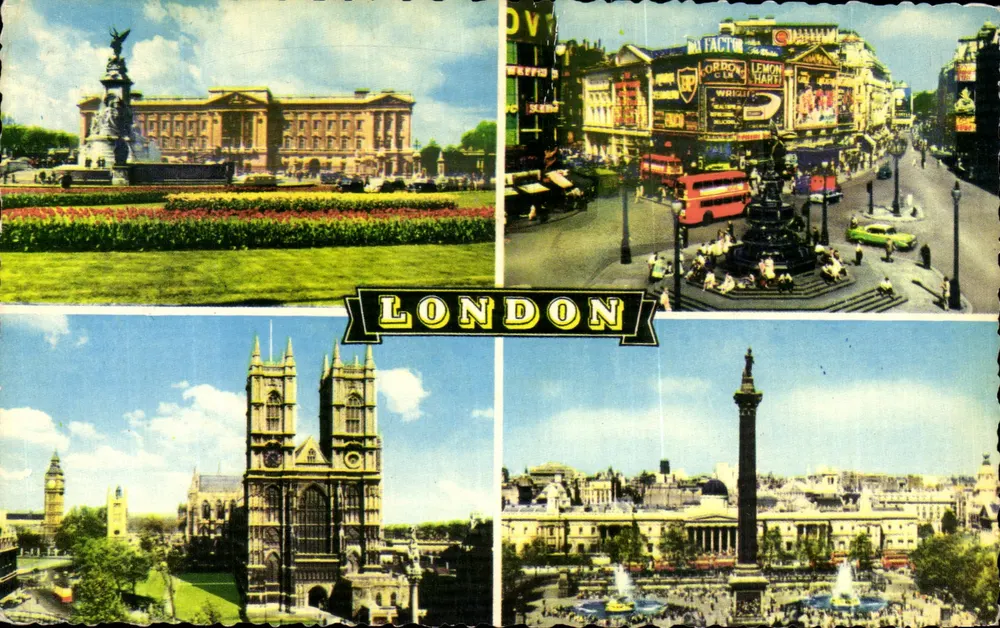 Londres — vista composta — A.V. Fry & Co. Ltd. n°65 - Frente
