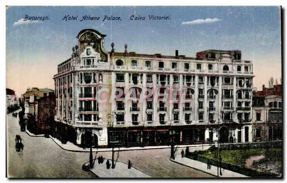 Bukarest - Hotel Athene Palace, Calea Victoriei — unbekannter Verlag, Seriennummer nicht sichtbar - Vorderseite