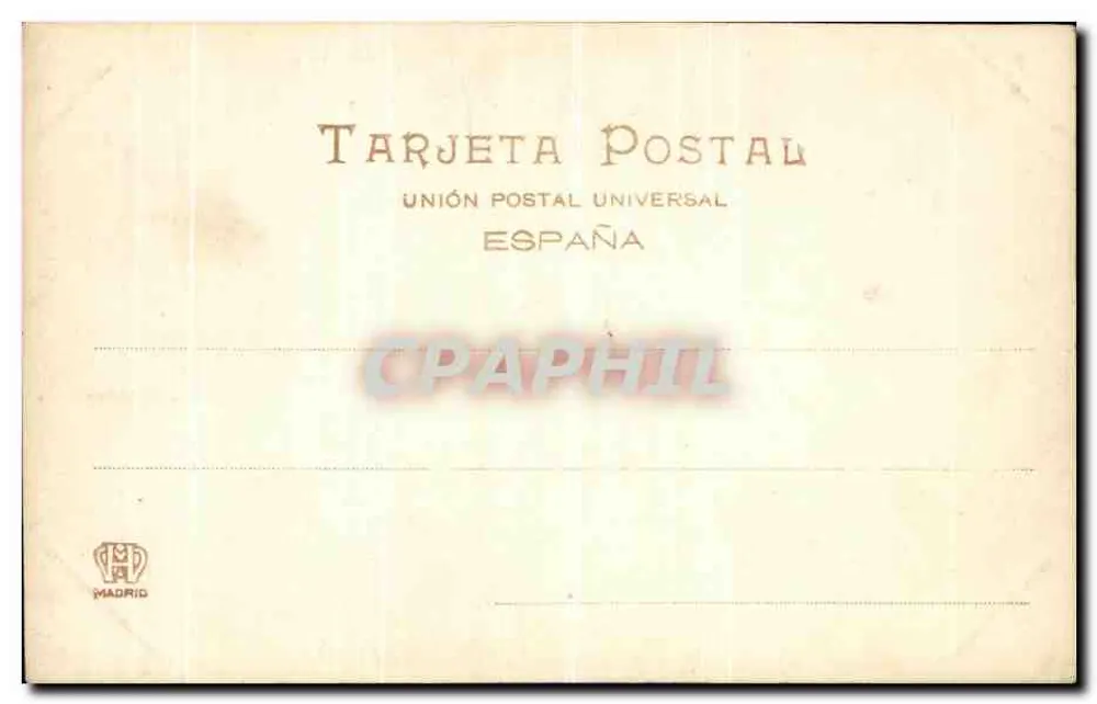Burgos — Cartuja: San Bruno — Collection D'ASLOC - Verso