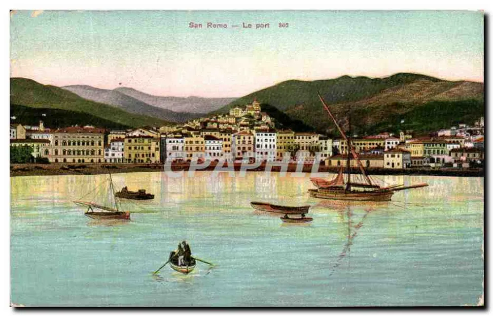 San Remo — O porto — 302 - Frente