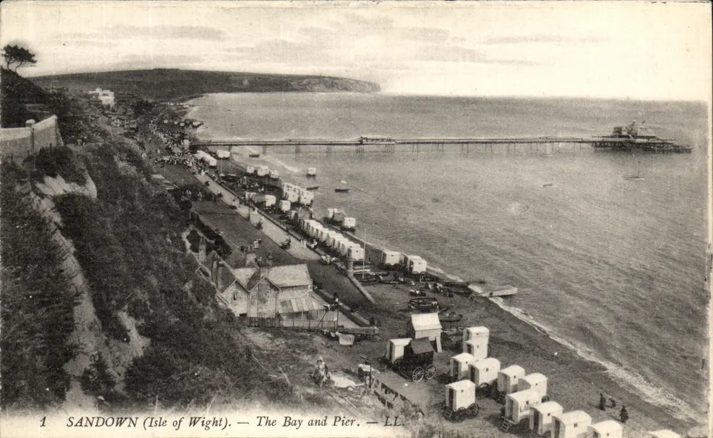 Sandown (Wyspa Wight) — Zatoka i Północny Północny — LL - Awers