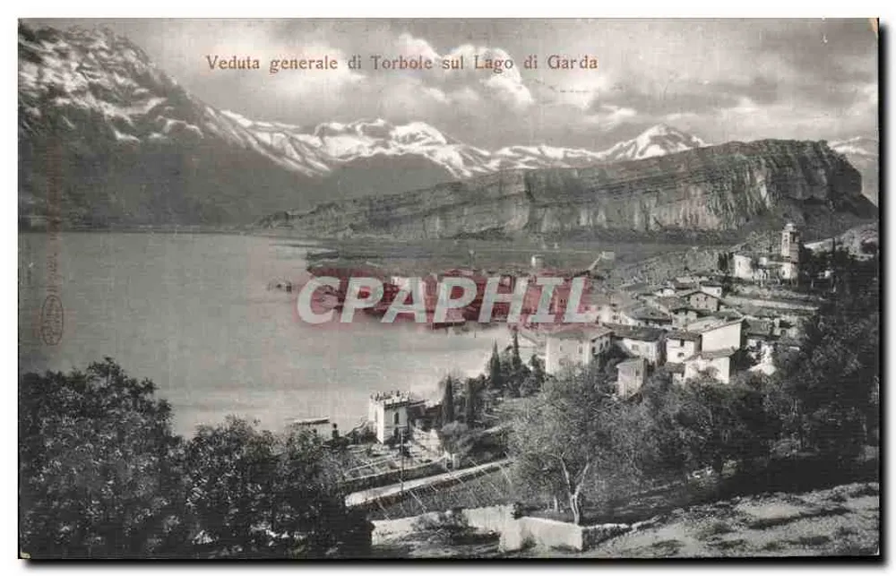 Allgemeiner Blick auf Torbole am Gardasee — unbekannter Verleger, Seriennummer 74034 - Vorderseite