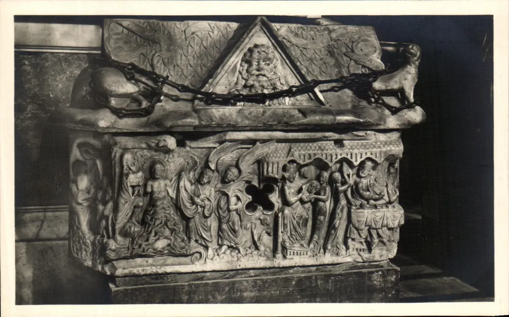 Genova - Duomo - Cappella di S. Giovanni Battista (Urna) - Vorderseite