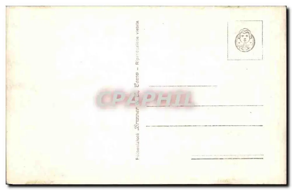 Genova — Sopraporta in Via Cannetto Lungo — Brummer & C. Como - Rückseite