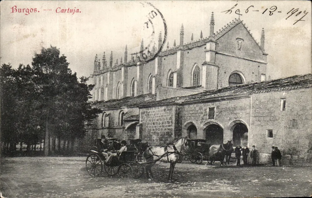 Burgos — Cartuja — Éditeur inconnu, n° de série non visible - Recto