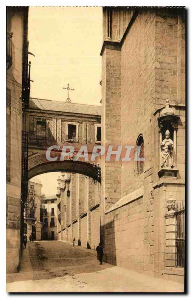Toledo — Arco do Palácio Arquiepiscopal — I. Roisin, fot. - Barcelona - Frente