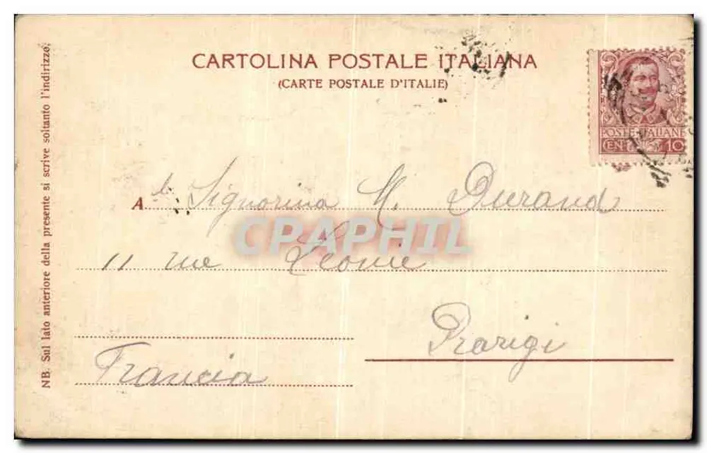 NOVI LIGURE — La Stazione — Dr. Trentkler Co., Lipola, 1917 - Verso