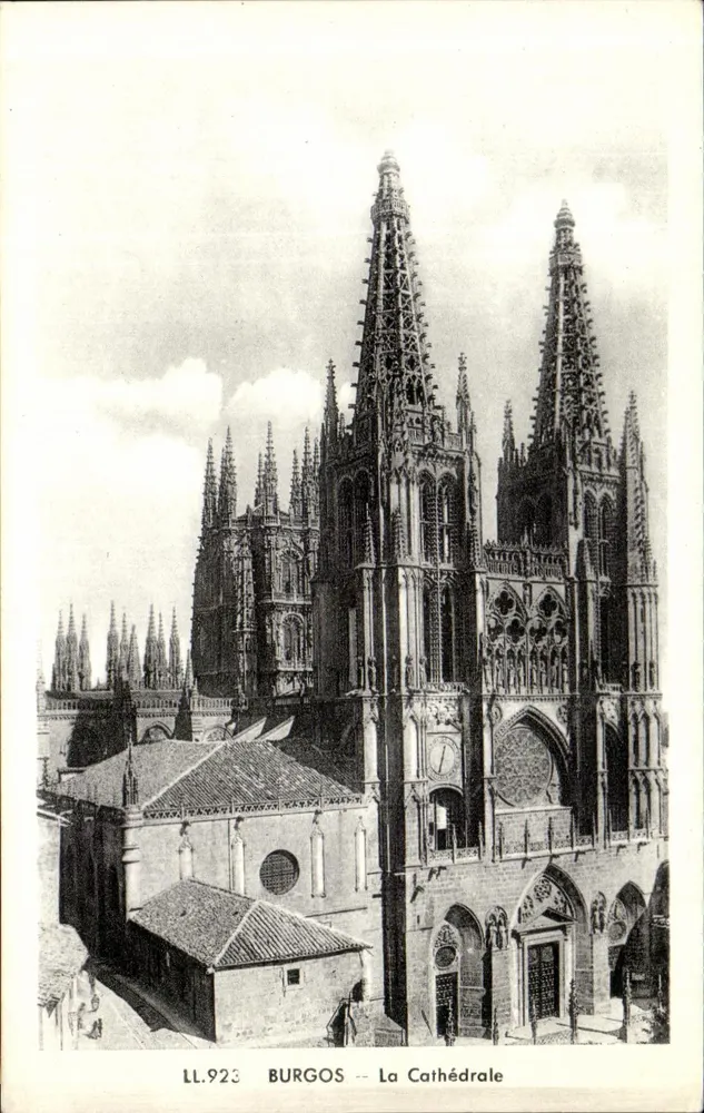 Burgos — A Catedral — LL.923 - Frente