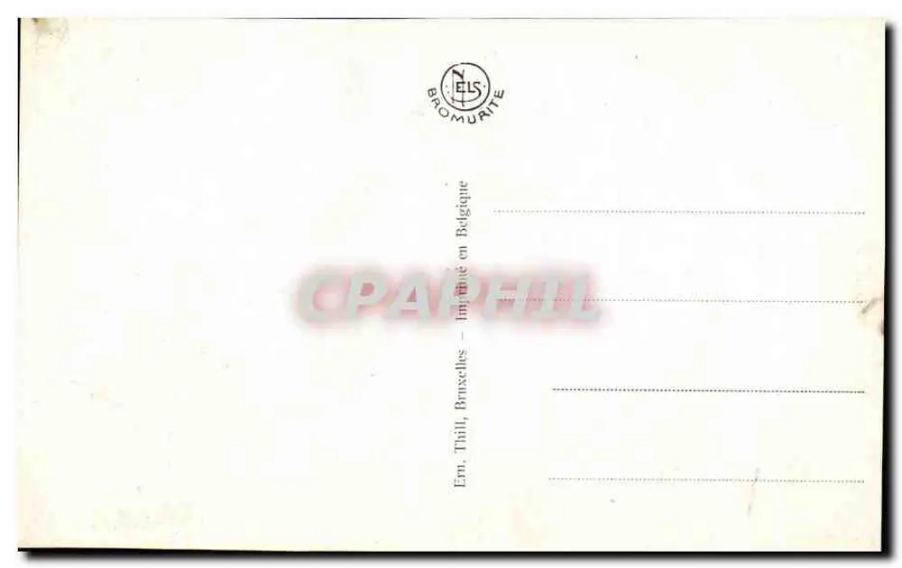 S.M. LÉOPOLD III, Rei dos Belgas — Foto Buyle - Verso