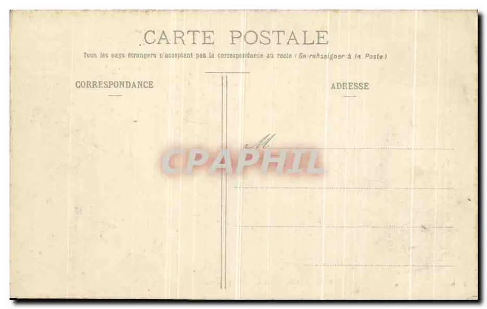 Casablanca — Straße zerstört durch Granaten — Jh. Boussuge, n°36 - Rückseite