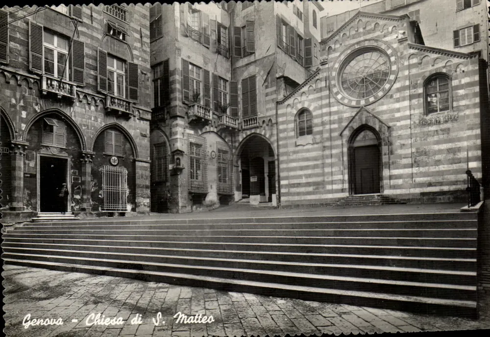 Genova - Kirche S. Matteo — Verlag F. Cali, Via S. Luca 6-6 - Vorderseite