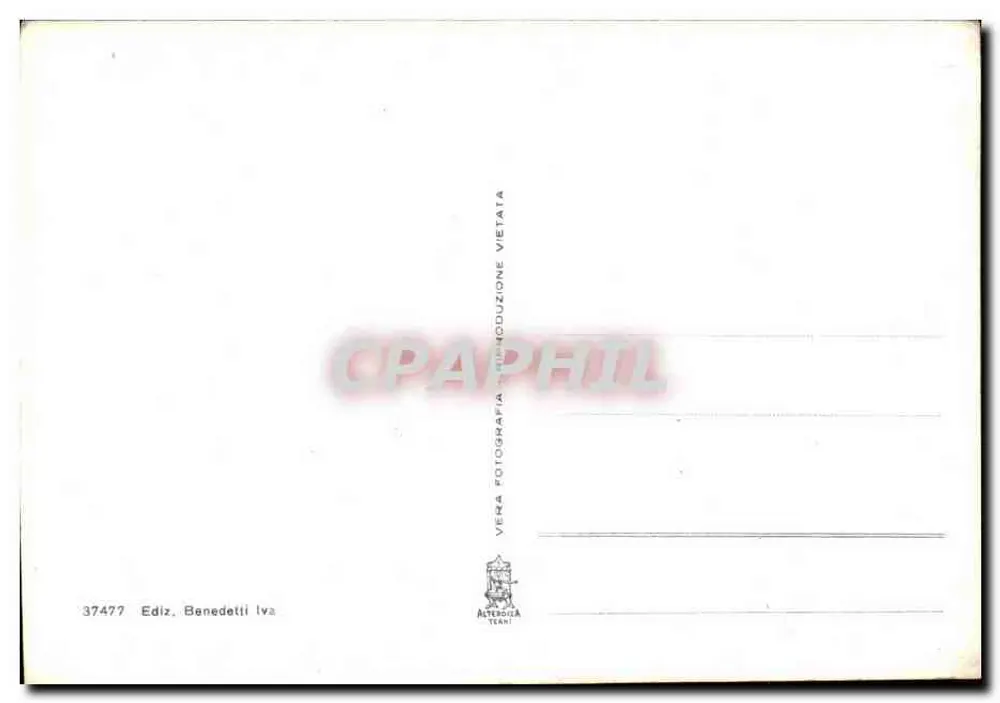 Igreja de San Pietro em Volterra — editor Benedetti Lva, n° 37477 - Verso