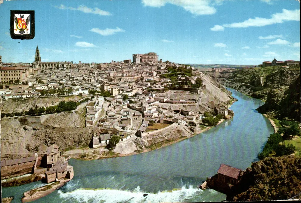 टोलेडो का आंशिक दृश्य — संपादक डोमिंगेज़ - मैड्रिड, संख्या 25 - आगे