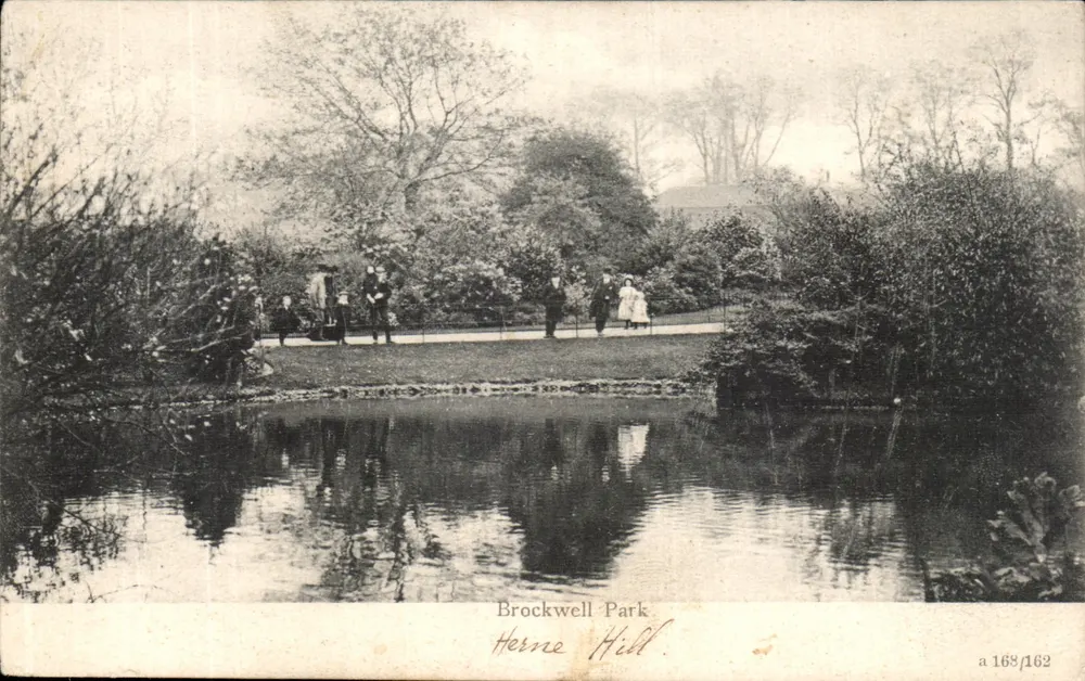 Brockwell Park — Herne Hill — editor desconhecido, n° de série a 168/162 - Frente