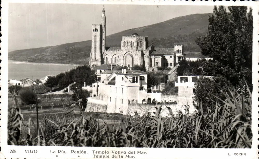 Vigo - La Ría. Panjón. Tempel des Meeres — L. Roisin, n° 238 - Vorderseite