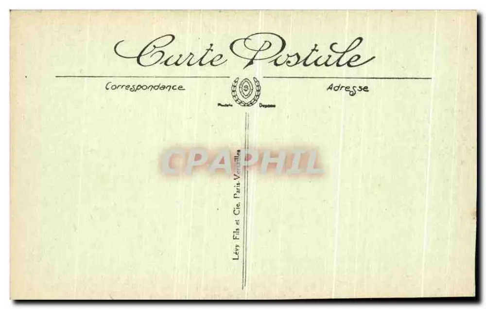 Nefta — See der Großen Korb — Louis Grech, Djérid-Hôtel - Rückseite