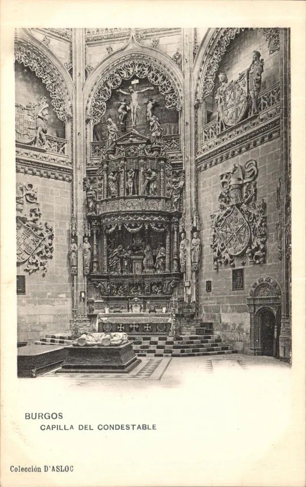 Burgos — Capilla del Condestable — Coleção D'ASLOC - Frente