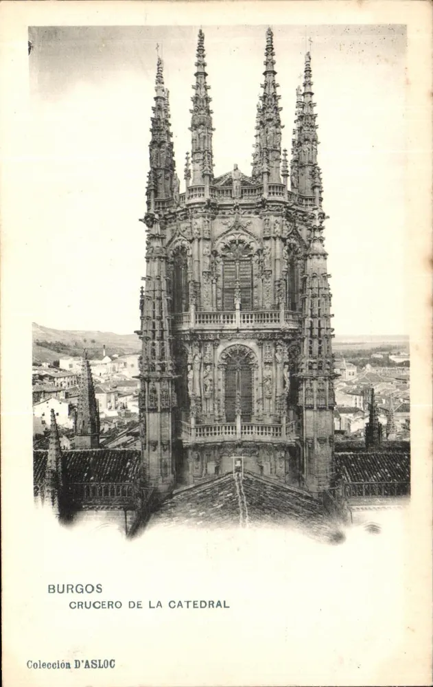 Burgos — Crucero de la Catedral — D'ASLOC Sammlung - Vorderseite