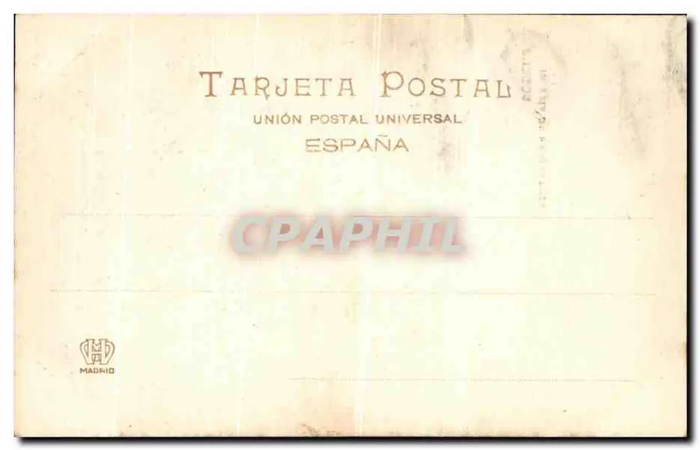 Burgos — Kirche der Cartuja — Sammlung D'ASLOC - Rückseite