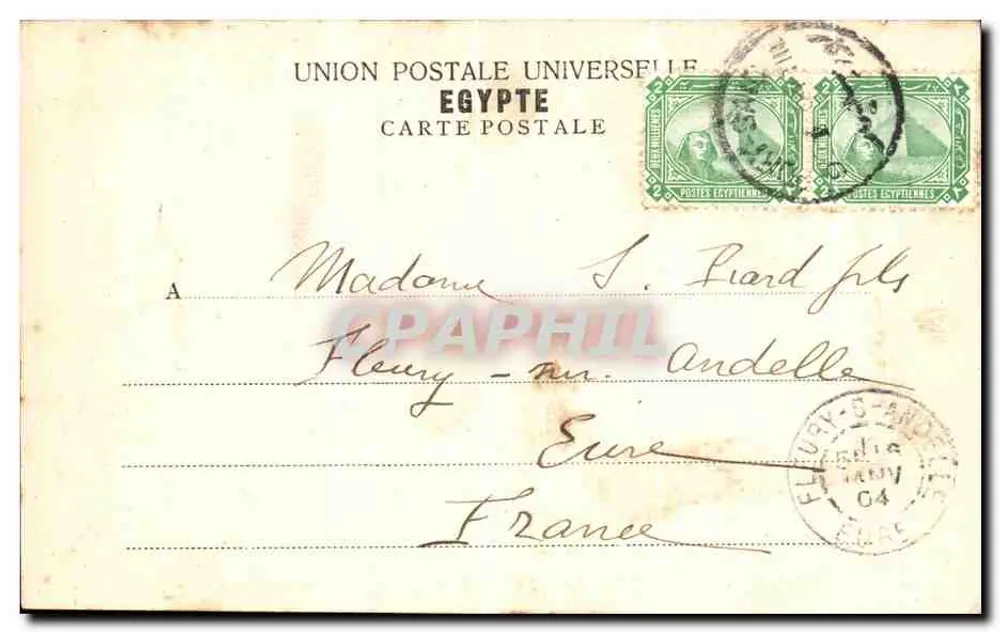 Escola árabe — Saint-Pierre — editor Anmities, n° 66768 - Verso