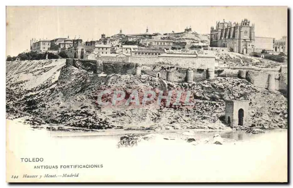 Toledo — Antiguas Fortificaciones — Hauser y Menet, Madrid - Vorderseite