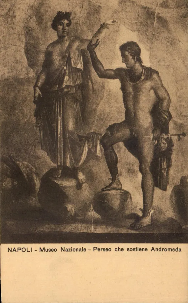Neapel - Nationalmuseum - Perseus, der Andromeda trägt - Vorderseite