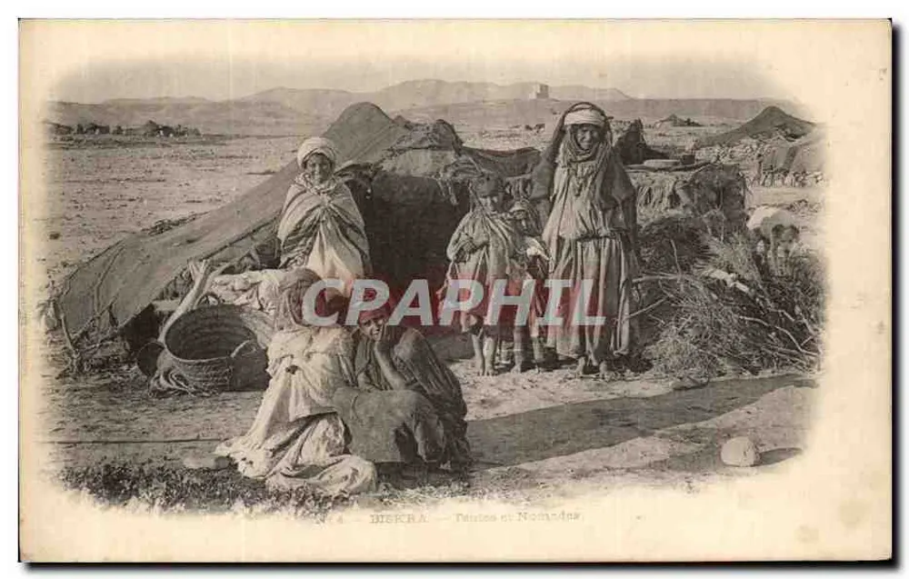 Biskra — Tendas e Nômades — N°4 - Frente