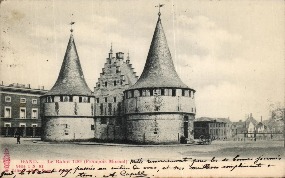 Gand — Der Rabot 1489 (François Morael) — Serie 1 N. 92 - Vorderseite