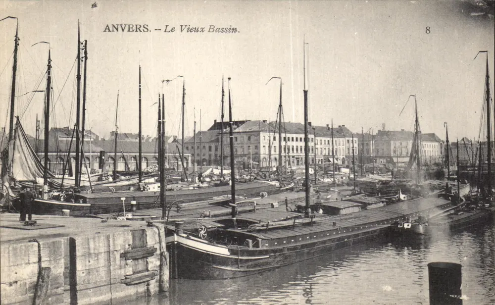 Antwerpen — Der Alte Hafen — n°8 - Vorderseite