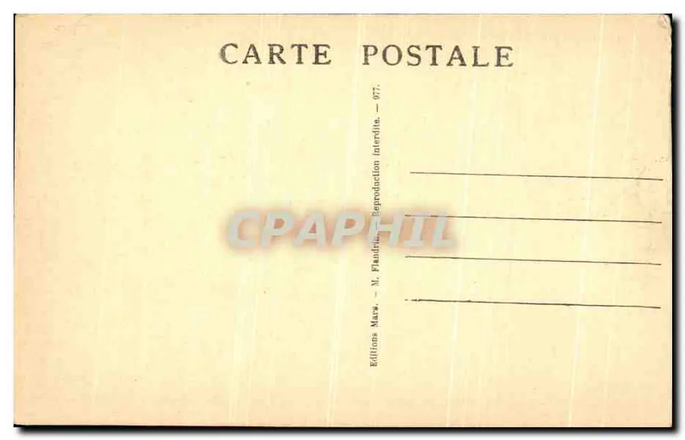 Fès — A casa do turista — Éditions Mars - Verso