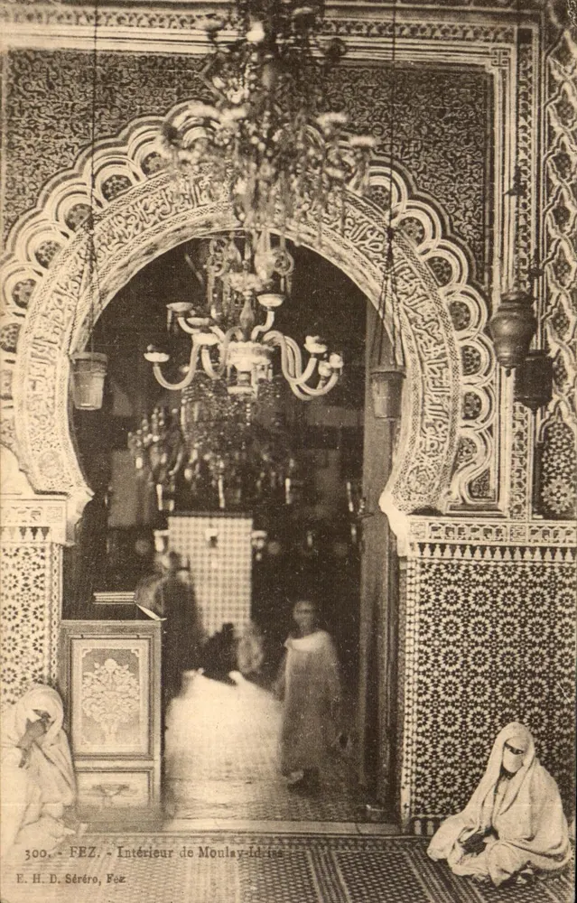 Fès - Innenraum von Moulay-Idriss - E. H. D. Séréro, Fès - Vorderseite
