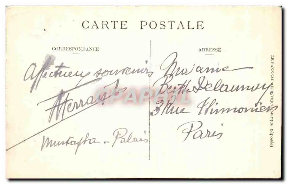 Retorno do Mercado — Argélia — J. Geiser, n°149 - Verso