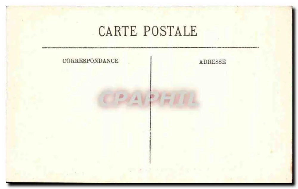 Argélia — Rua Kleber — Casbah — Editor desconhecido, n° 1463 - Verso