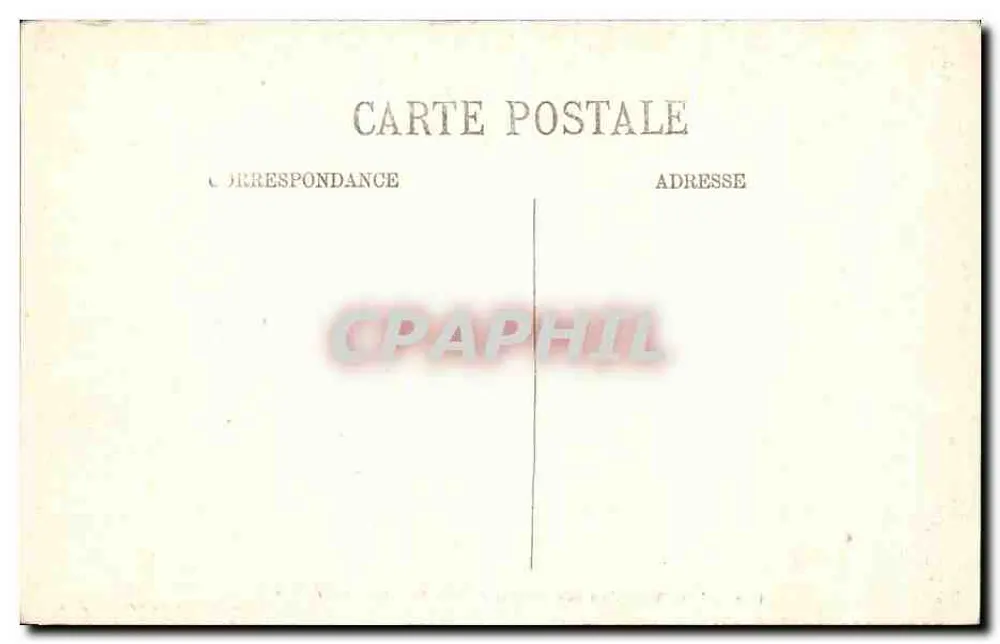 Algerien — Jardin d'Essal — Die Ficus-Allee — Édition des Galeries de France, Nr. 175 - Rückseite