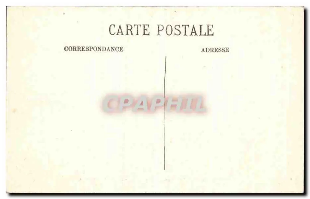 Alger — Die Große Moschee, Innenraum — Edition Galeries de France, Nr. 40 - Rückseite