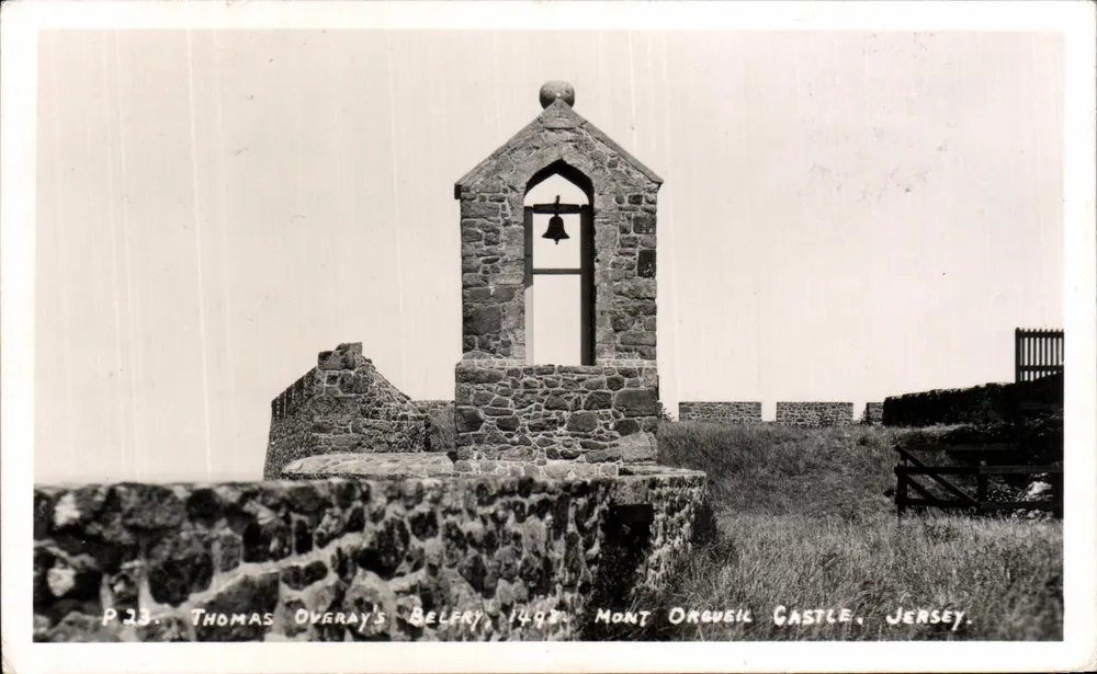 Thomas Overay's Bellfry — Zamek Mont Orgueil, Jersey — P.23 - Awers