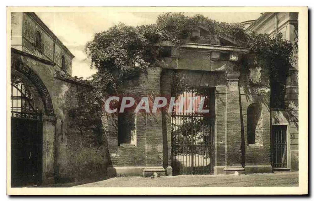 Vicenza — Antiga entrada do jardim Valmarana-Salvi, atribuída a Palladio em 1592 — Édit. L. Chiovano - N.º 49 - Frente