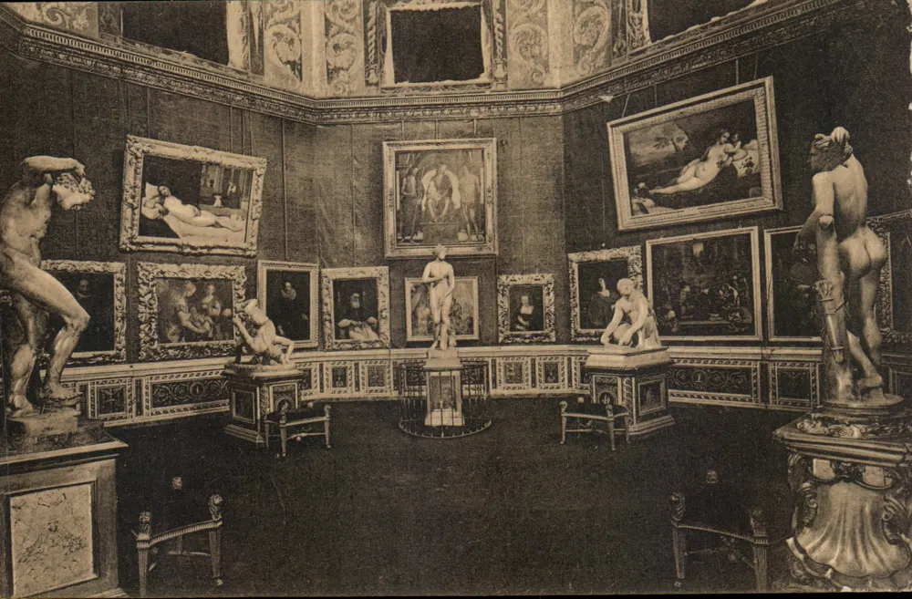 Galerie der Uffizi - Die Tribuna — Florenz — Verlag R. Galleria Uffizi, n° 23192 - Vorderseite