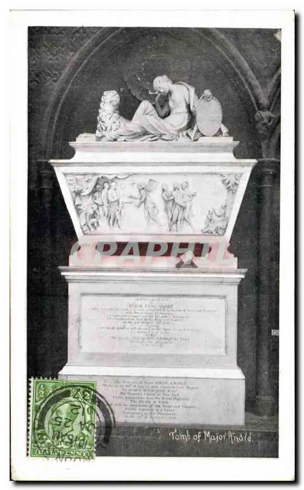 Graf van Major John Andye — Renshaw Series — uitgever C.L.C. - Voorkant